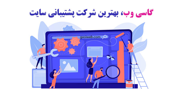 شرکت پشتیبانی سایت گاسی وب